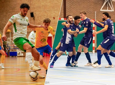 Zaalvoetballers Groene Ster Vlissingen in derby te sterk voor ZVV Middelburg, koploper wint voor de achtste keer op rij