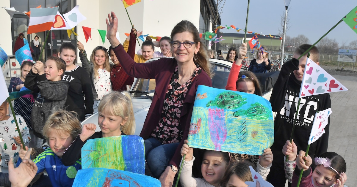 School in Biggekerke neemt afscheid van directeur Carla Koole