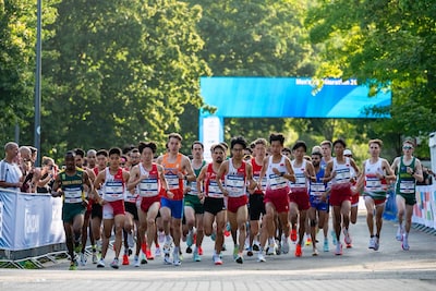Paavo de Leng is de snelste Zeeuw in Zevenheuvelenloop