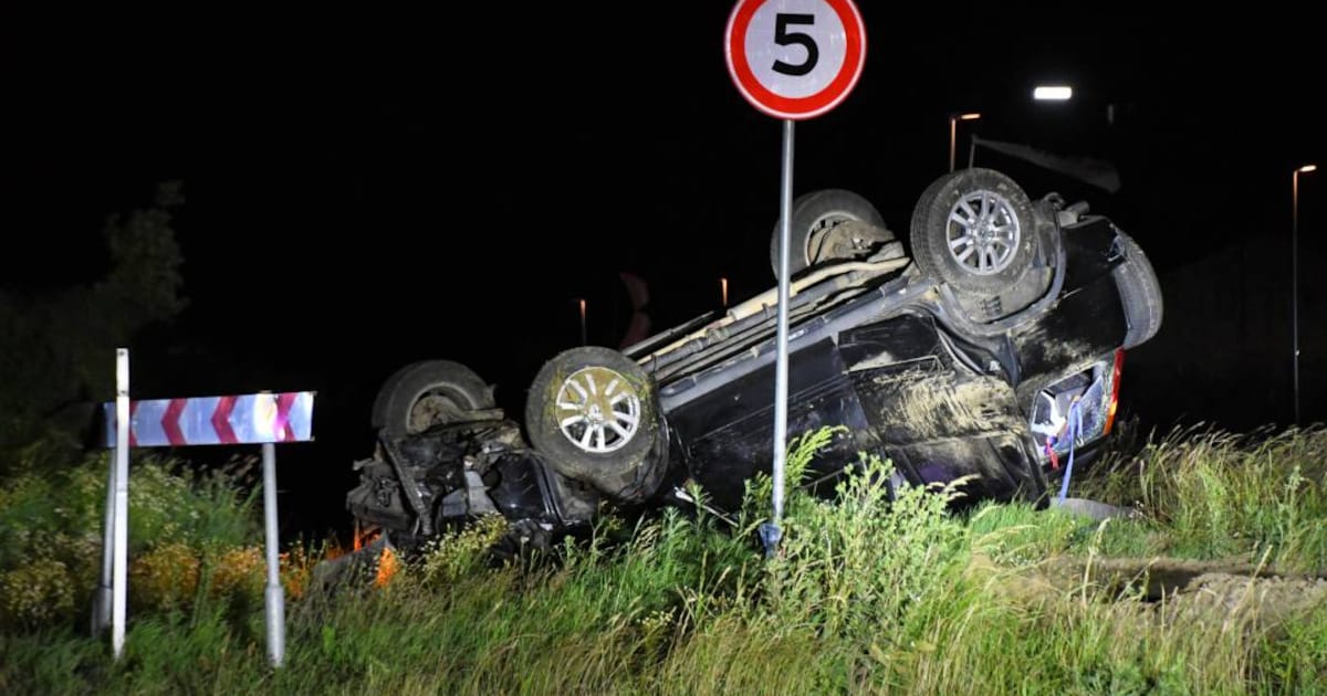 Gewonde na ongeval met dronken bestuurder (27) in Walsoorden