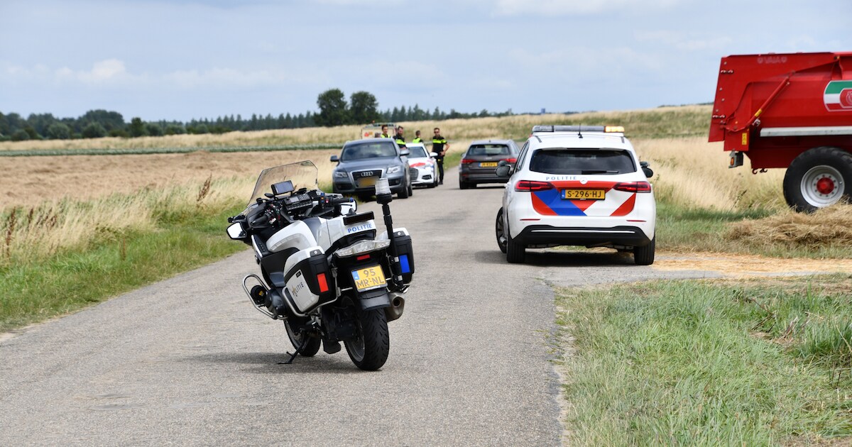 Gewonde bij ongeval bij Lewedorp