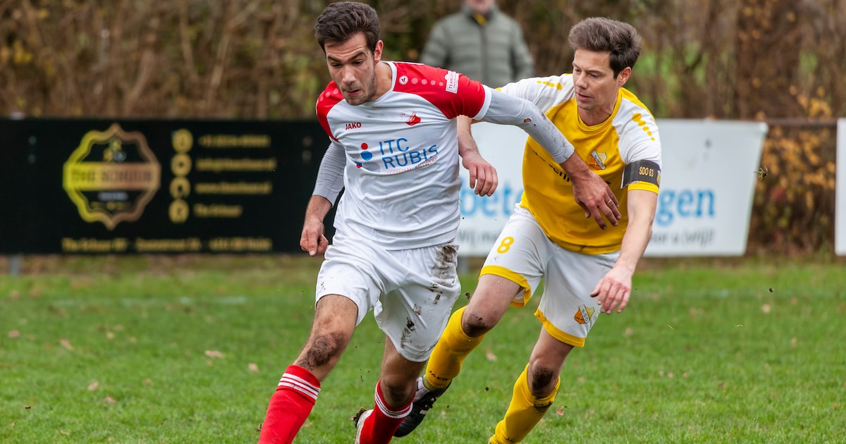 Hulsterloo komt één punt tekort voor het kampioenschap, maar promoveert wel: ‘Dit was onze doelstell