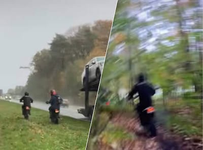 Boswachter betrapt wildcrossers in bossen bij Bergen op Zoom: ‘Erg riskant wat ze doen’