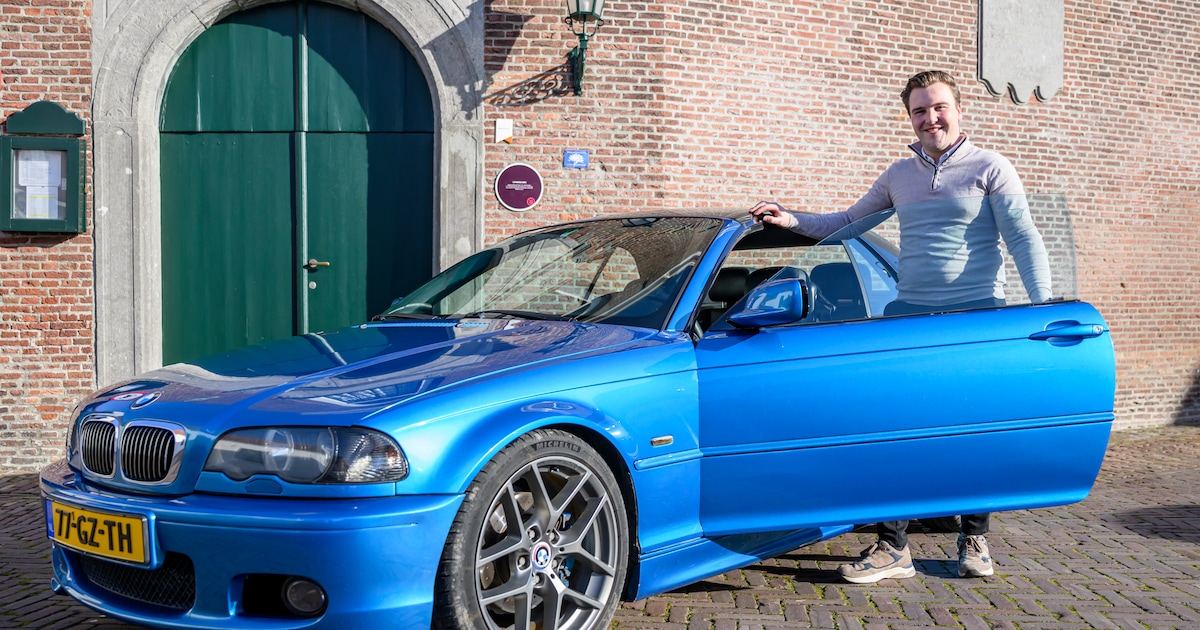 Mijn wonder op wielen: Lex in zijn BMW cabrio