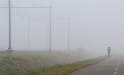 Opklaringen en lokaal nevel of mist op Schouwen-Duiveland in de nacht