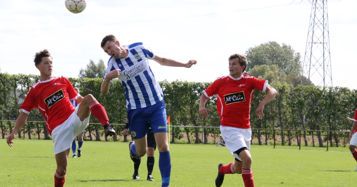 Luctor Heinkenszand haalt uit tegen Terneuzense Boys, Loek Dieleman met vier goals plaaggeest voor A