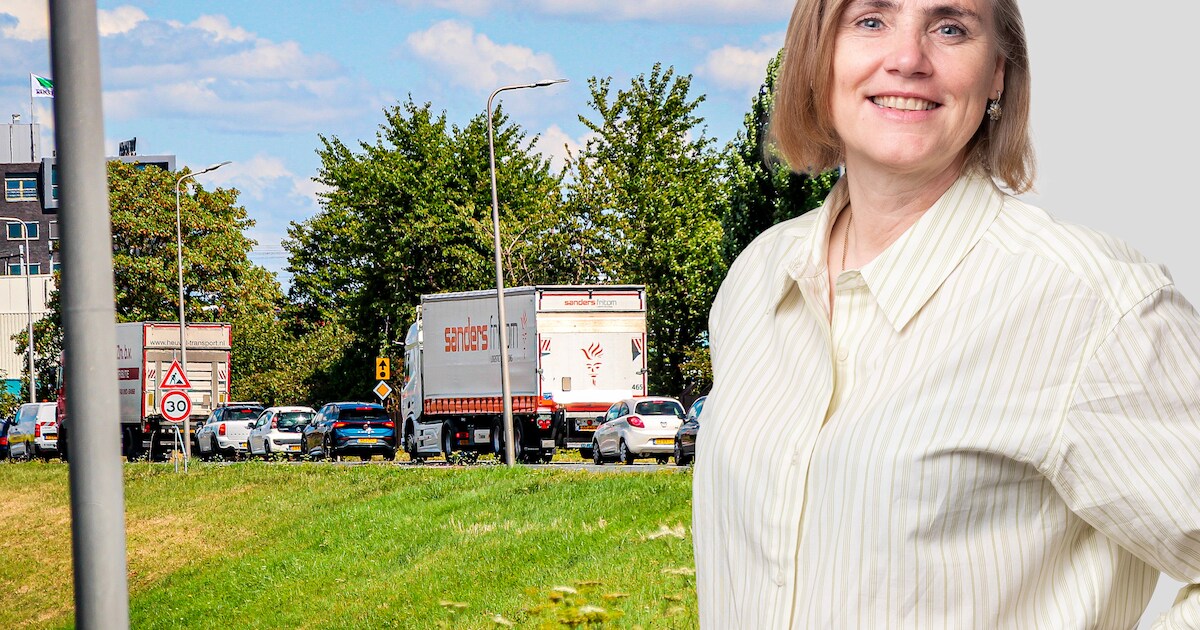 Ziet u ook meer trucks op het eiland nu op andere wegen vrachtwagenheffing geldt?