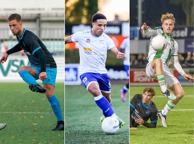 Goes moet in tweede helft terug zien te komen van 2-0-achterstand, Hoek begint met 1-0-voorsprong aan tweede helft tegen AFC, Kloetinge op voorsprong tegen Scheveningen