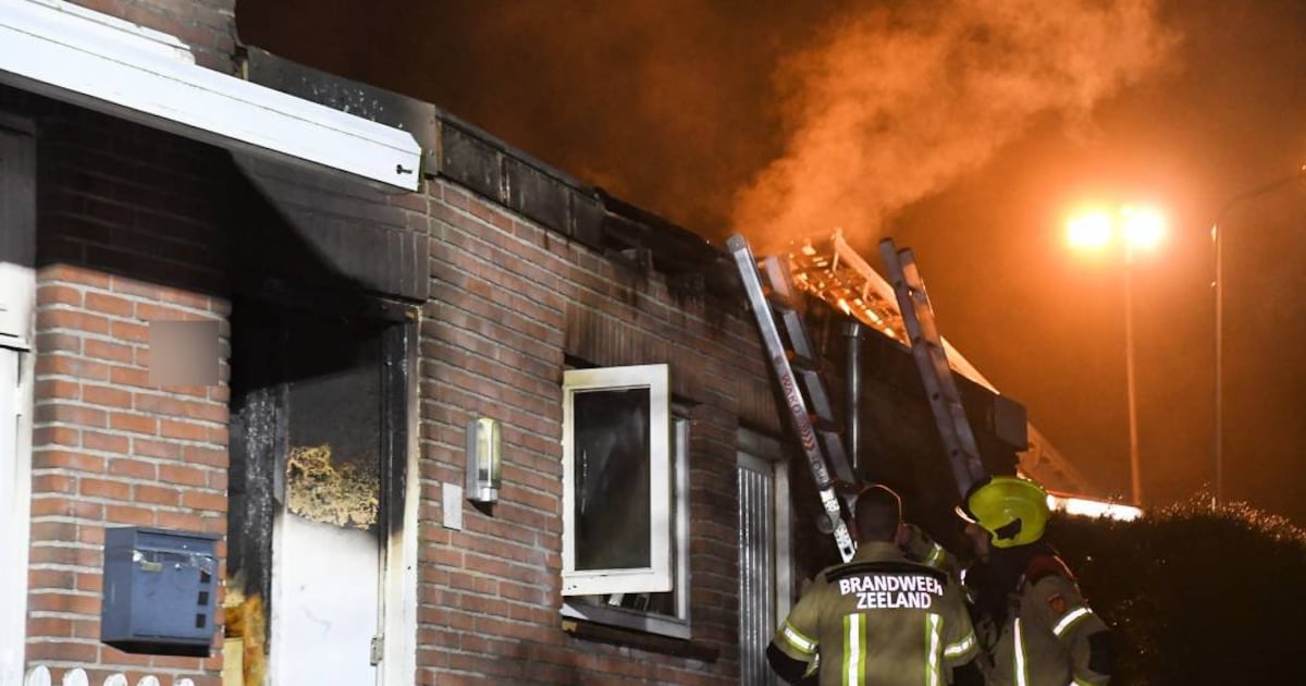 Kat overleden bij uitslaande brand in woning in Sluiskil