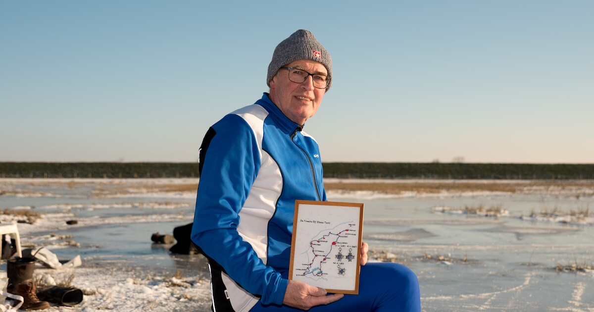 Deze Zeeuwen verdienden liefst drie Elfstedenkruisjes. ‘Meedoen was elke keer een feest’