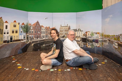 Ook Goes heeft nu zijn eigen panorama, dankzij kunstenaars van De Kaai