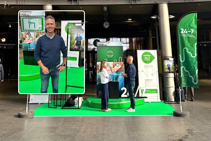‘24-7 Diabetes Experience’ houdt halt in Antwerpen-Centraal: “Tijd om ...