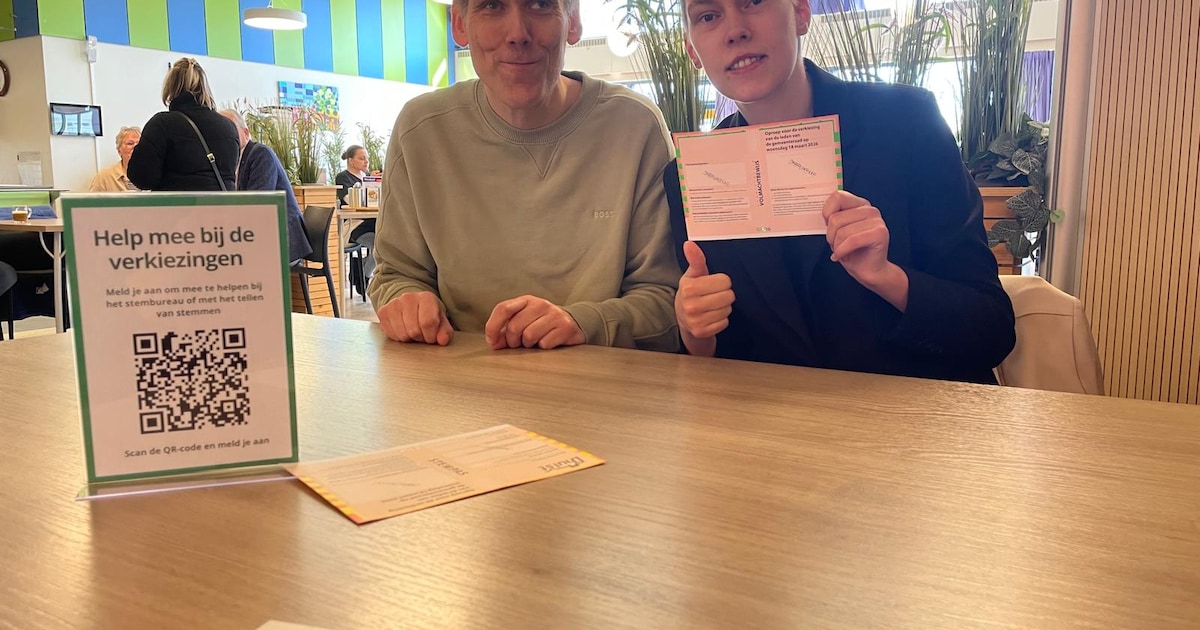 Danny en Vera halen stembureau gewoon naar Tragel: ‘Cliënten kunnen nu makkelijker stemmen’