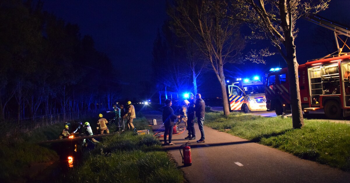 Meerdere gewonden bij frontale botsing in Kerkwerve