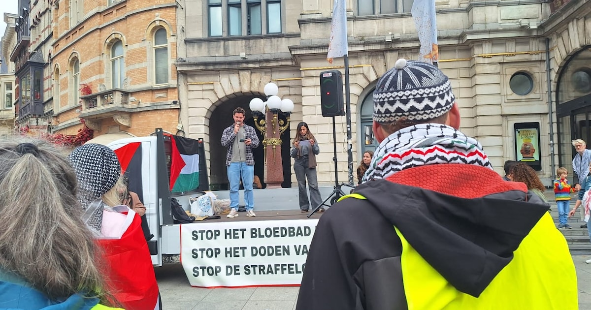 “Staakt-het-vuren is niet genoeg”: opnieuw pro-Palestijnse manifestatie aan de gang in Gent