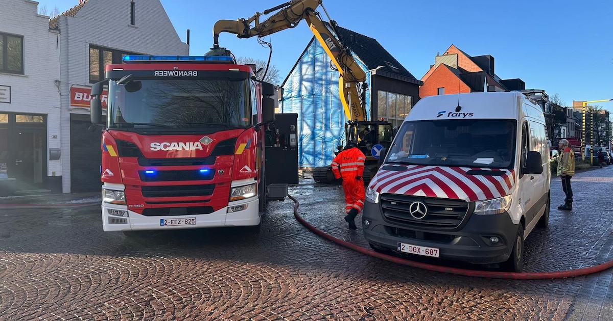 Tijdlang hinder door waterlek in Sint-Kruis: “Meeste bewoners hebben ondertussen weer water”