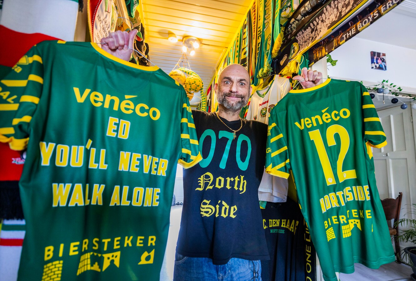Ongeneeslijk zieke ADO-supporter Ed (52) schittert in tv-serie: ‘Meer ...