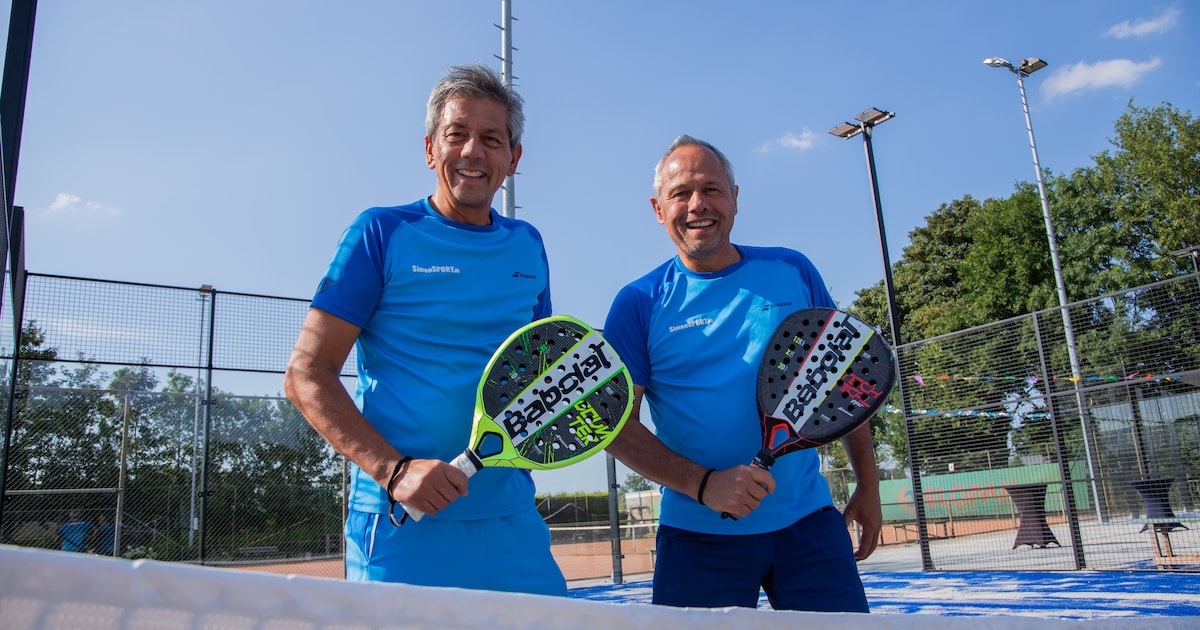 Terugkeer broers Mike en Rob Simon bij TC Smash: ‘Padel is geschenk uit de hemel’