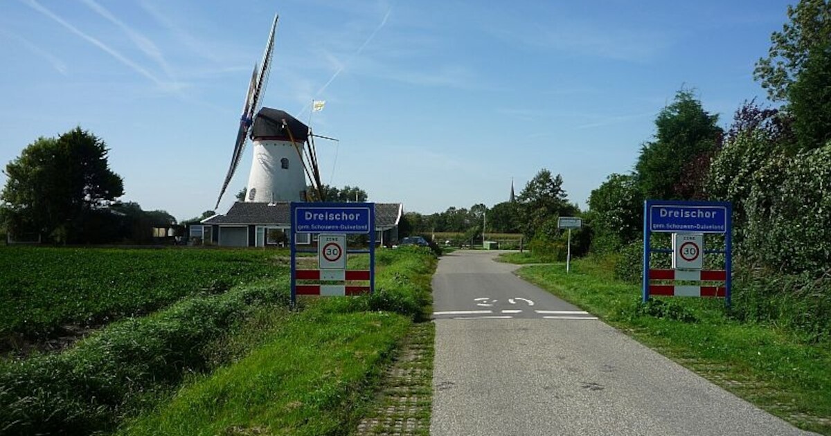 Inwoners Dreischor praten over parkeren