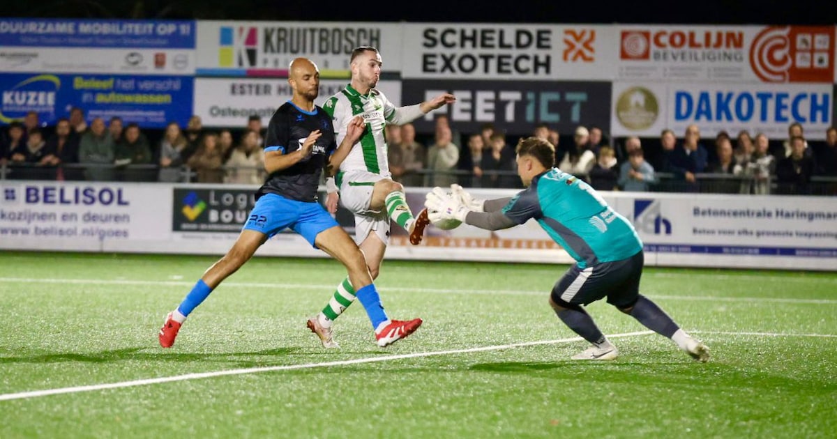 Ruben de Jager geniet van derby, vriendenstrijd en winnende doelpunt: ‘Volgens mij kon-ie er niet be