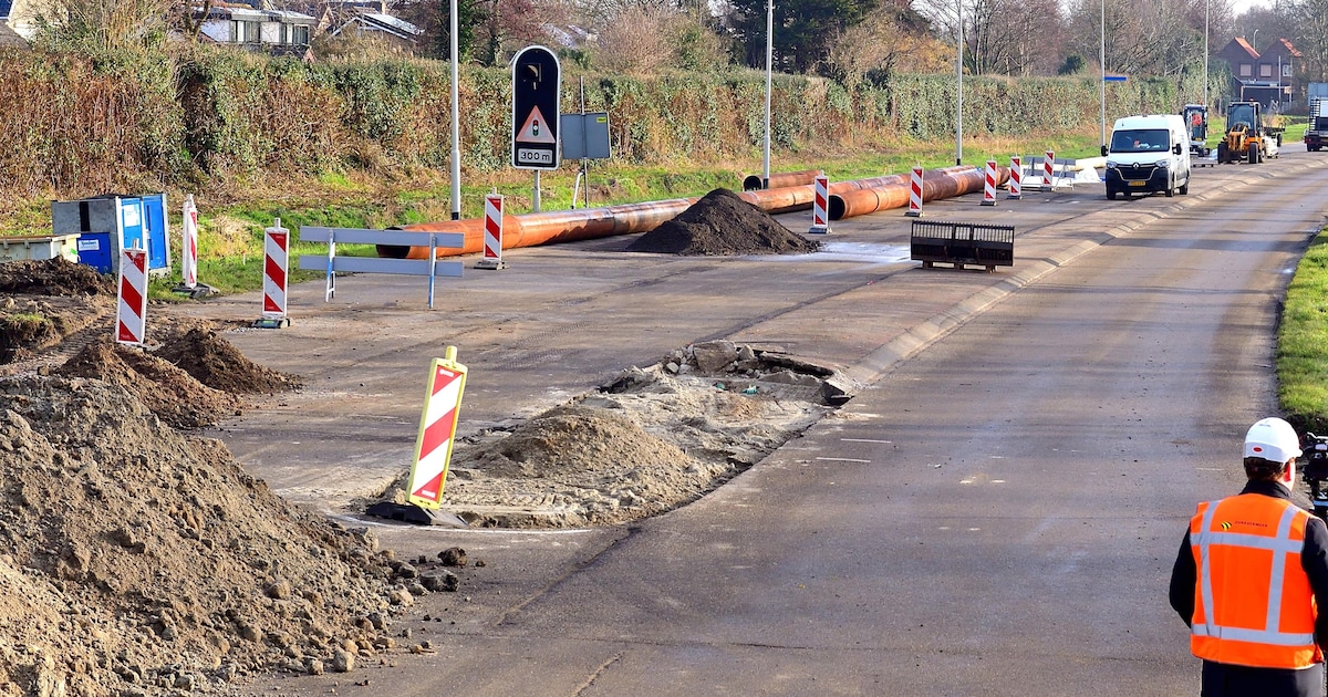 Weggebruikers kunnen bijna weer over Kruislandseweg, definitieve afronding duurt nog even