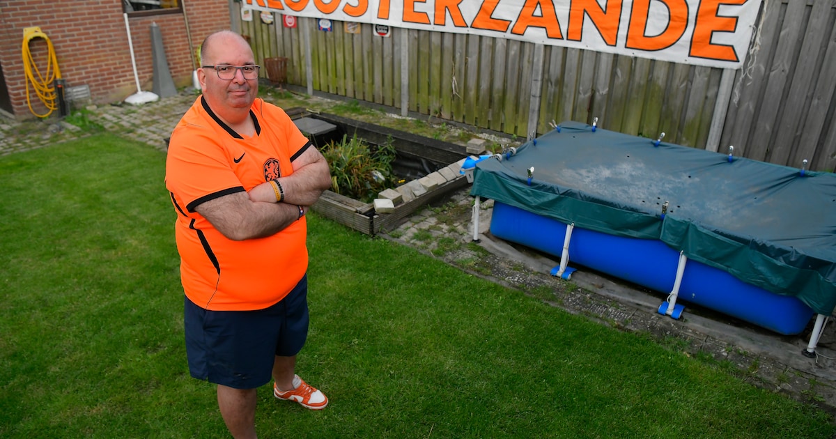 Stefan moet zijn trots achterlaten voor WK in VS: Kloosterzande-spandoek is te groot