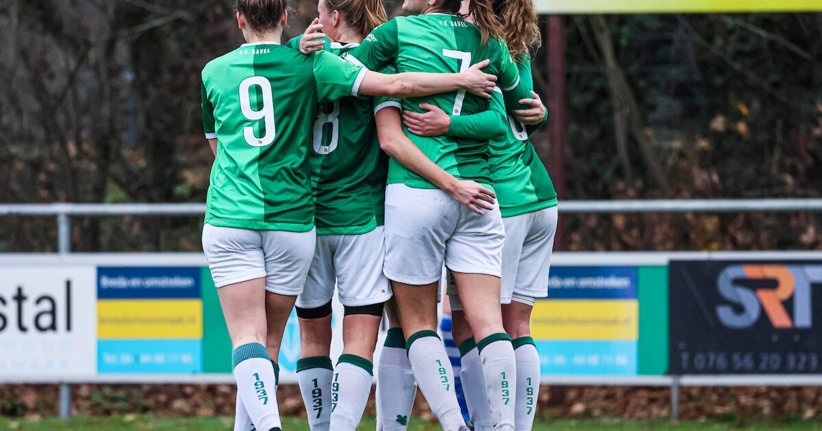 Bavel Vrouwen is winterkampioen in hoofdklasse: ‘Voor team en vereniging een mooi moment’