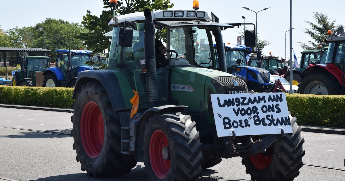 TERUGLEZEN | Protest van Zeeuwse boeren rustig verlopen, lange files bleven uit