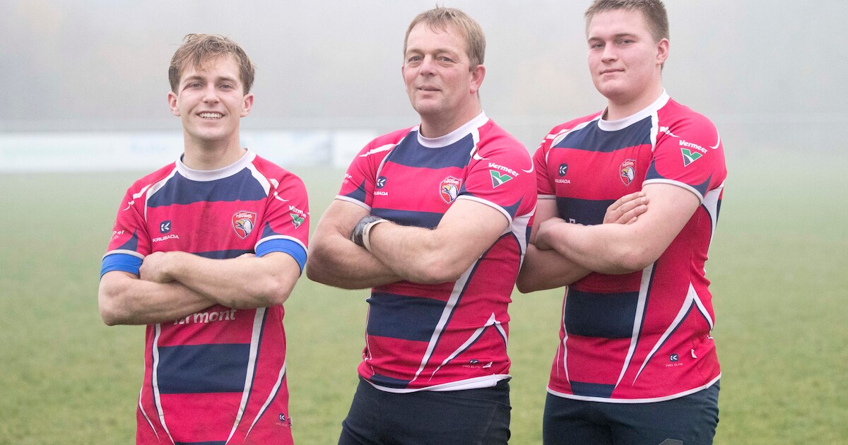 Vader rugbyt samen met zijn zoons in het eerste van Tovaal | Sport | PZC.nl