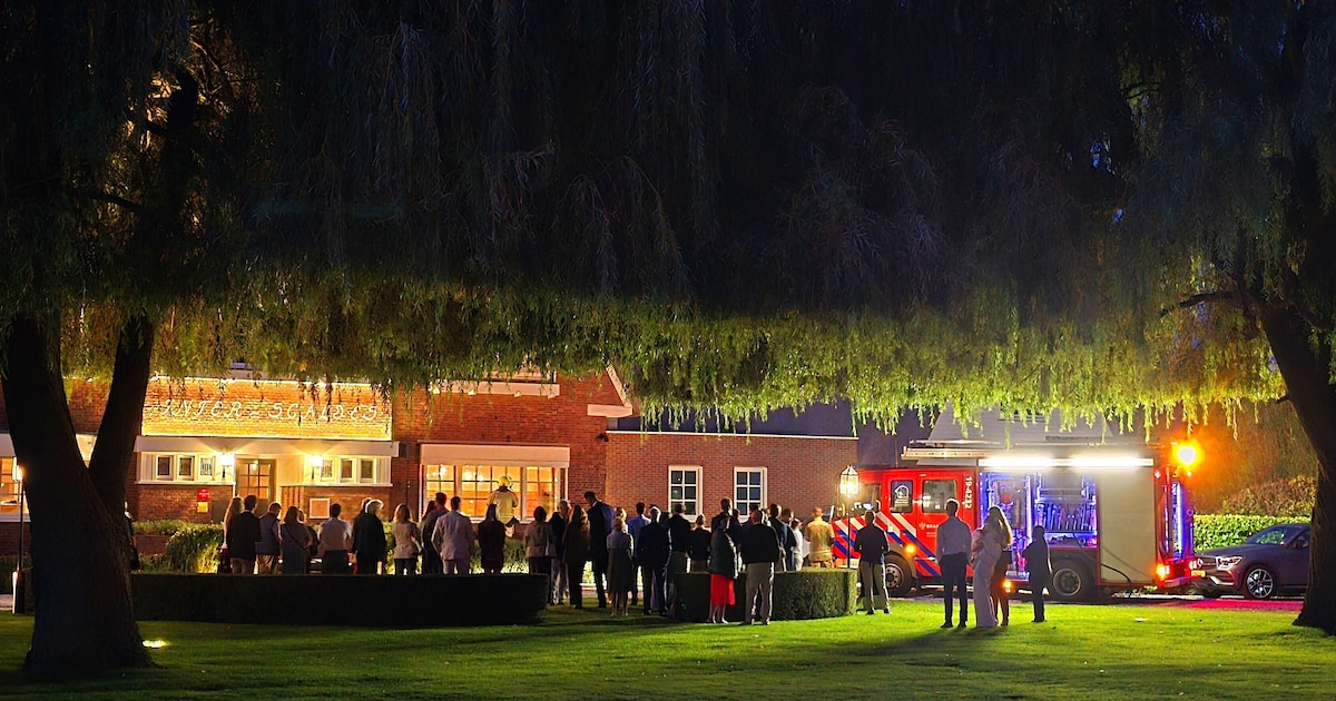 Hotel Inter Scaldes in Kruiningen ontruimd vanwege brand