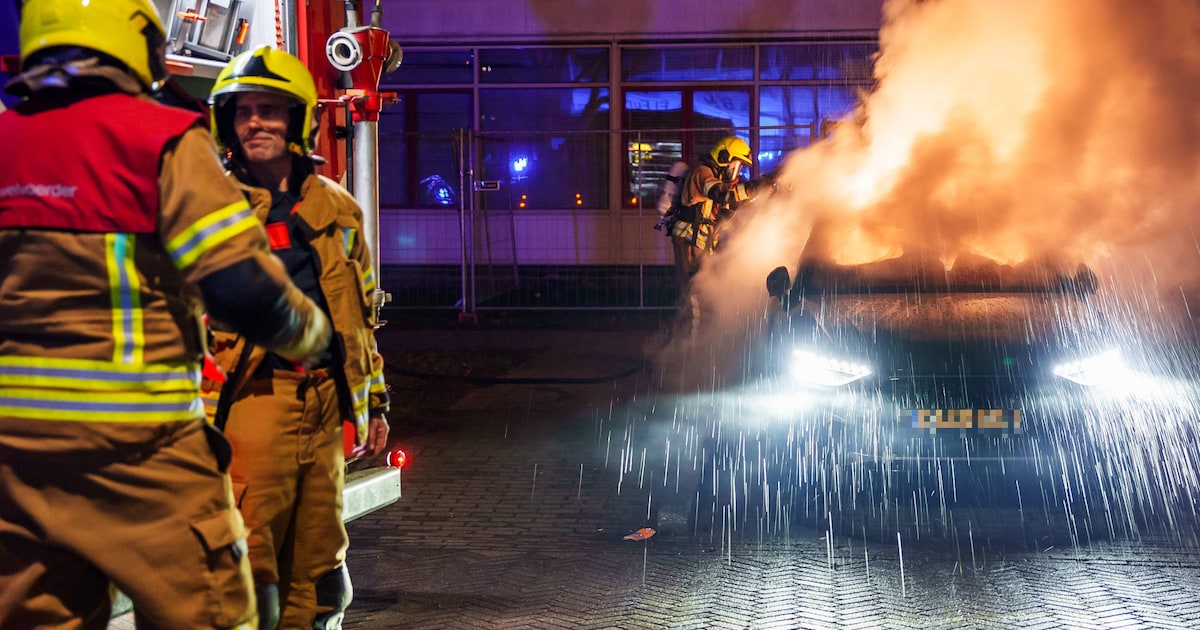 Onrustige jaarwisseling in Schiedam: 125 meldingen en meerdere branden