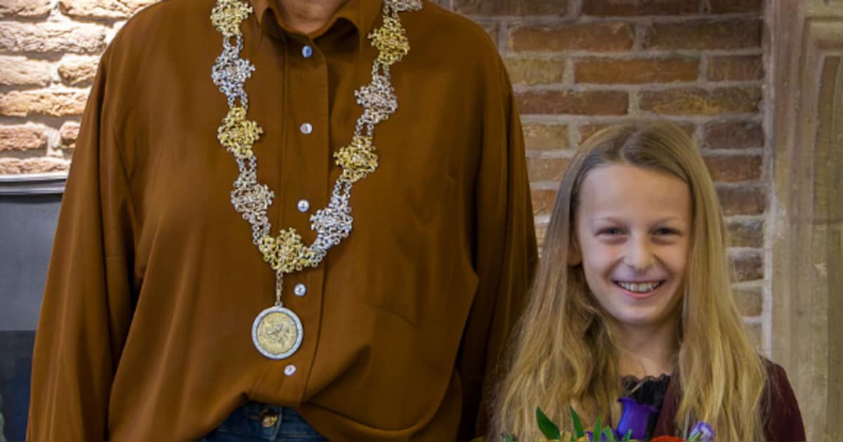 Elisa van Hoof van basisschool De Toermalijn wordt nieuwe kinderburgemeester van Bergen op Zoom