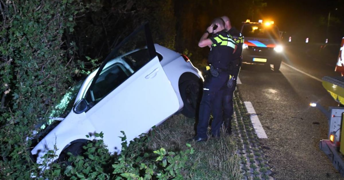 Bestuurder weigert te blazen na ongeval in Yerseke