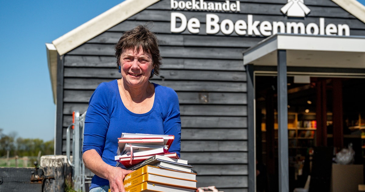 Tegen de stroom in: Waarom Willy Wouters vlak voor haar pensioen haar boekhandel verdubbelt