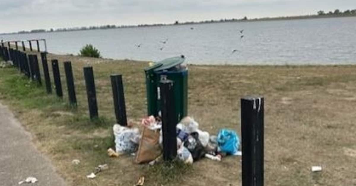 Illegale kampeerders, vernielingen en heel veel afval: puinbak op Tholen met Pinksteren